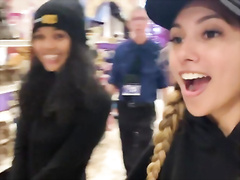 Life Before Covid w/ Camgirls Banksie & Harley Haze In Denver For Halloween